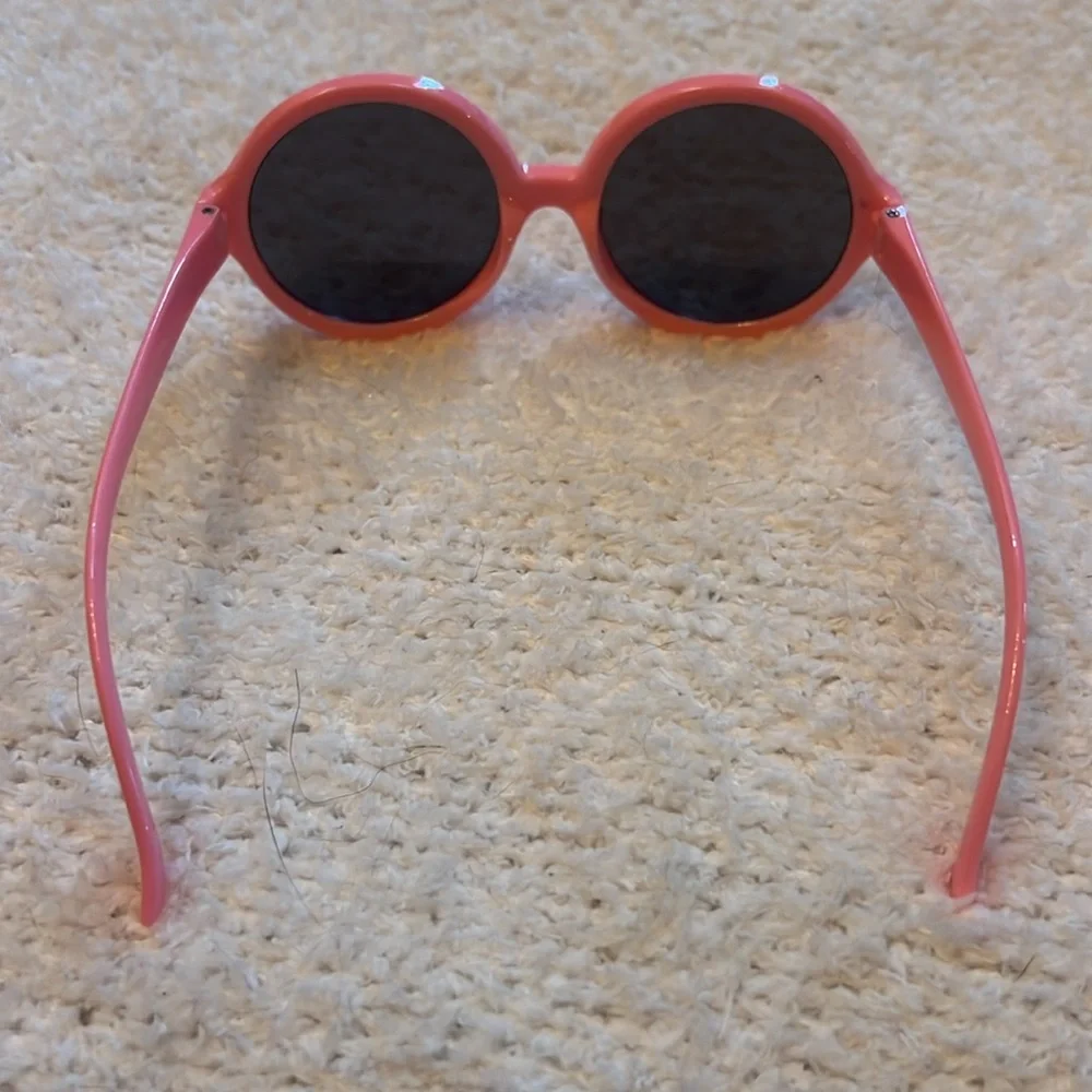 Janie & Jack round pink sunglasses size girls 4-6